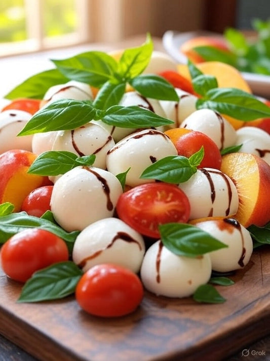 The Peachy Caprese